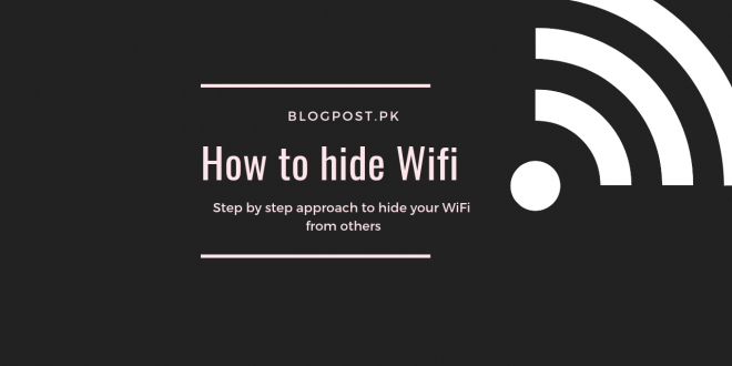 how to hide WiFi
