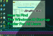 How to Find the Windows 10 Startup Folder for All Users-min